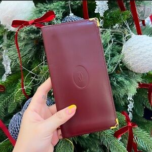 Vintage Cartier Long “Must de “ Wallet